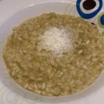 risotto alla crema di carciofi